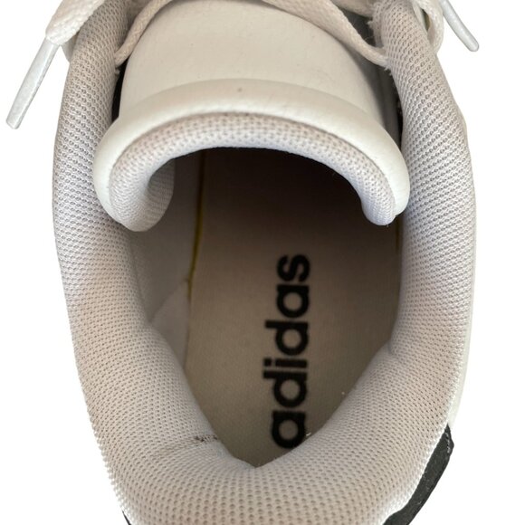 Adidas VL Court Bold Platform Sneaker in Black & White - Size 7 - Picture 5 of 10